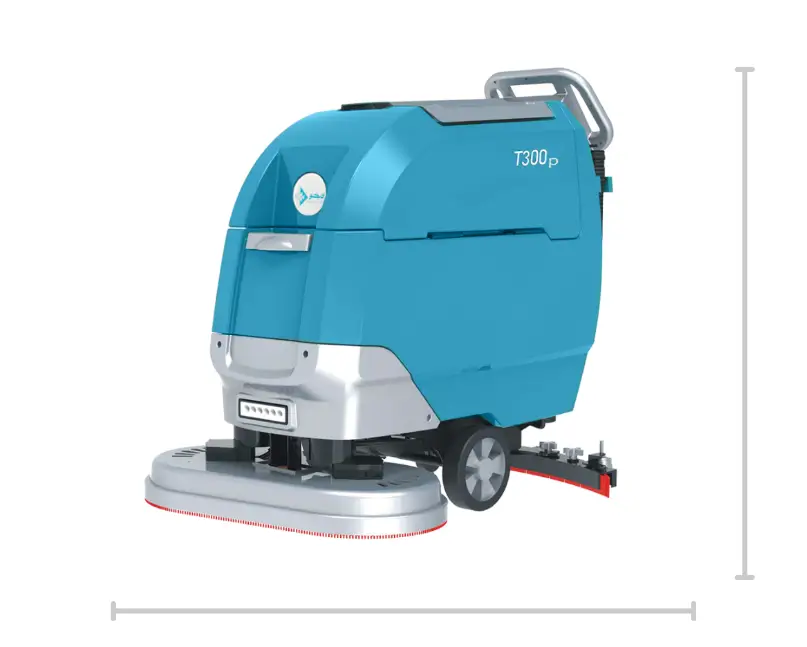 اسکرابر دستی دو برس T300P سایز